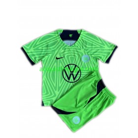 Divisa di Calcio VfL Wolfsburg Bambino Prima 2022/2023